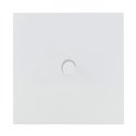 Poussoir à bouton rond 2A blanc satin Art d'Arnould univers Epure 67910