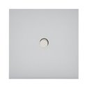 Poussoir à bouton rond 2A acier satin Art d'Arnould univers Epure 67510