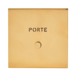 Poussoir lumineux marquage Porte or miroir Art d'Arnould univers Epure 67791