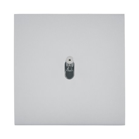 Poussoir lumineux 6A acier satin Art d'Arnould univers Epure 67517