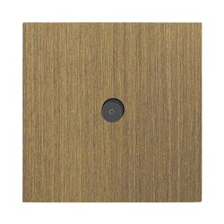 Poussoir lumineux à bouton rond 2A bronze Art d'Arnould univers Epure 67311