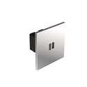 Prise USB Type C 3A 30W acier miroir Art d'Arnould univers Epure AR67623