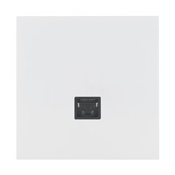 Prise RJ45 catégorie 6 FTP blanc satin Art d'Arnould univers Epure 67925