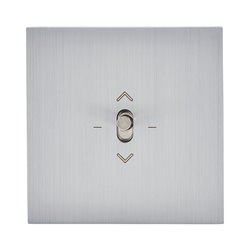 Commande volets roulants 6A acier brossé Art d'Arnould univers Epure 67421