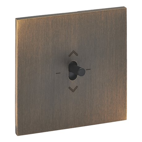 Commande volets roulants bronze 3 positions Art d'Arnould univers Epure 67321 Commande volets roulants bronze 3 positions Art d'Arnould univers Epure 67321