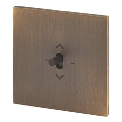 Commande volets roulants bronze 3 positions Art d'Arnould univers Epure 67321