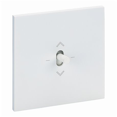 Commande volets roulants blanc satin 3 positions Art d'Arnould univers Epure 67921 Commande volets roulants blanc satin 3 positions Art d'Arnould univers Epure 67921