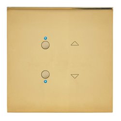 Commande volets roulants or miroir Art d'Arnould univers Epure MyHOME_Up 67784