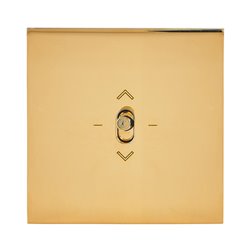 Commande volets roulants 6A or miroir 3 positions Art d'Arnould univers Epure 67721
