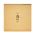 Commande volets roulants 6A or miroir 3 positions Art d'Arnould univers Epure 67721