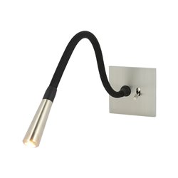 Liseuse 1 commande acier brossé Art d'Arnould univers Epure AR67441