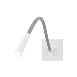 Liseuse 1 commande blanc satin Art d'Arnould univers Epure AR67941