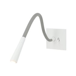 Liseuse 1 commande blanc satin Art d'Arnould univers Epure AR67941