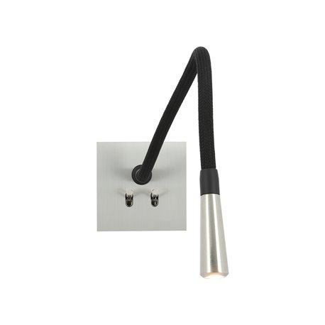 Liseuse 2 commandes acier brossé Art d'Arnould univers Epure AR67442