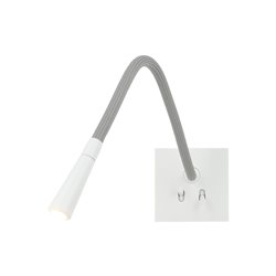 Liseuse 2 commandes blanc satin Art d'Arnould univers Epure AR67942
