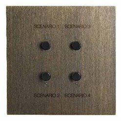 Commande 4 scénarios bronze Art d'Arnould univers Epure MyHOME_Up 67388