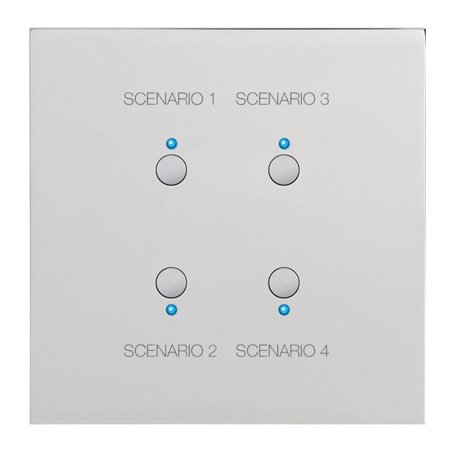 Commande 4 scénarios acier miroir Art d'Arnould univers Epure MyHOME_Up 67688 Commande 4 scénarios acier miroir Art d'Arnould univers Epure MyHOME_Up 67688