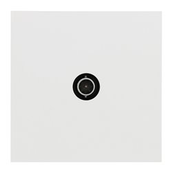 Prise TV blanc satin Art d'Arnould univers Epure 67929