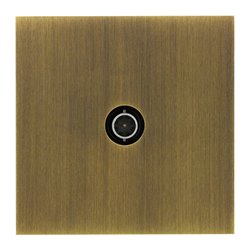 Prise TV bronze Art d'Arnould univers Epure 67329