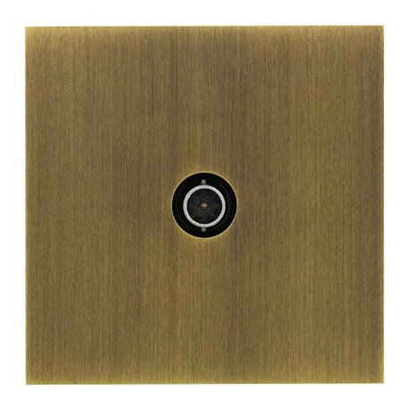 Prise TV bronze Art d'Arnould univers Epure 67329