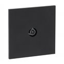 Prise TV noir mat Art d'Arnould univers Epure 67829