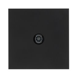 Prise TV noir mat Art d'Arnould univers Epure 67829