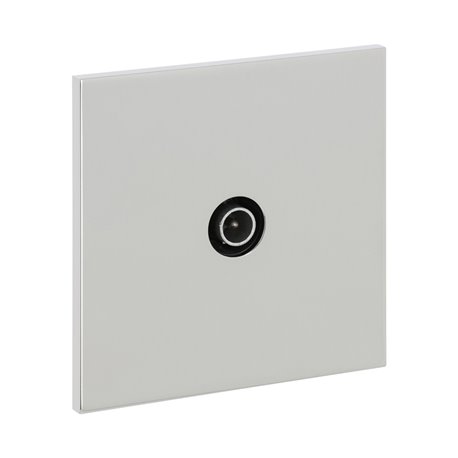 Prise TV acier miroir Art d'Arnould univers Epure 67629