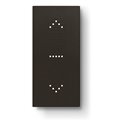 Touche tactile multifonction personnalisable Living Now 1 module pour dalle électrique MyHOME_Up noir mat BTKG8011