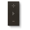 Touche tactile multifonction personnalisable Living Now 1 module pour dalle électrique MyHOME_Up noir mat BTKG8011