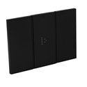 Touche tactile multifonction personnalisable Living Now 1 module pour dalle électrique MyHOME_Up noir mat BTKG8011