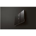 Touche tactile multifonction personnalisable Living Now 1 module pour dalle électrique MyHOME_Up noir mat BTKG8011