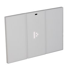 Touche tactile multifonction personnalisable Living Now 1 module pour dalle électrique MyHOME_Up blanc BTKW8011