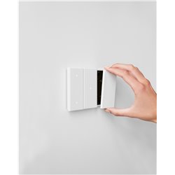 Touche tactile multifonction personnalisable Living Now 1 module pour dalle électrique MyHOME_Up blanc BTKW8011