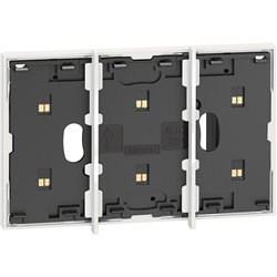 Dalle électrique Living Now pour commandes vocales, touches tactiles d'éclairage et multifonction MyHOME_Up blanc BTKW8102P1