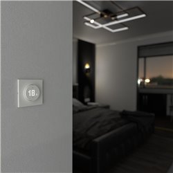 Thermostat connecté filaire Wiser Odace S520619 2A Blanc