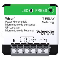 Micromodule encastré Wiser zigbee pour pilotage ballon eau chaude CCTFR6730
