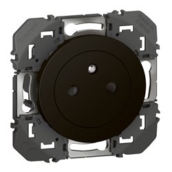 Prise de courant 2P+T Surface Dooxie 16A noir mat 600535