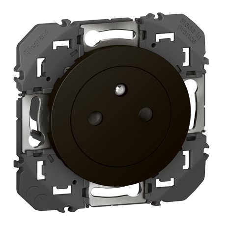 Prise de courant 2P+T Surface Dooxie 16A noir mat 600535