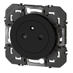 Lot de 20 prises de courant 2P+T Surface Dooxie 16A noir 095275