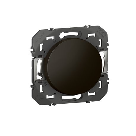 Interrupteur ou va-et-vient Dooxie 10A 250V noir mat 600201