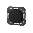Interrupteur ou va-et-vient Dooxie 10A 250V noir mat 600201