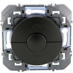 Commande de volets roulants Dooxie noir mat 600221
