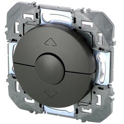 Commande de volets roulants Dooxie noir mat 600221