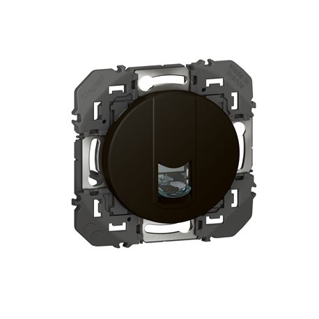 Lot de 10 prises blindées RJ45 cat. 6 STP Dooxie noir 095285 Lot de 10 prises blindées RJ45 cat. 6 STP Dooxie noir 095285