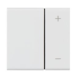 Interrupteur variateur basique 2 fils Mosaic 2 modules blanc 078405