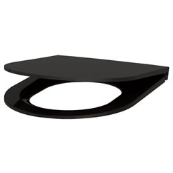 Abattant WC S21 102819 Charnières inox noir