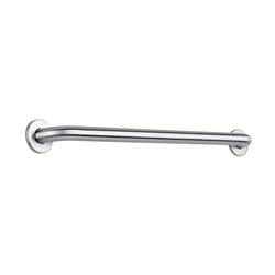 Barre d'appui droite satiné Basic 350508S 800 mm
