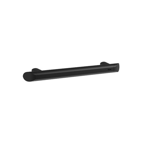 Barre d'appui droite noire Be-Line 511903BK 300 mm