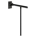 Barre d'appui rabattable noir avec béquille Be-Line 511962BK 650 mm