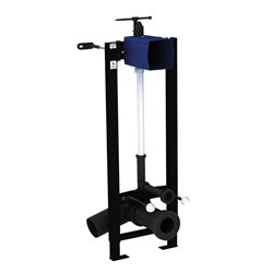 Bâti-support en applique TEMPOFIX 3 WC 564000 pour robinet électronique TEMPOMATIC bicommande sur secteur